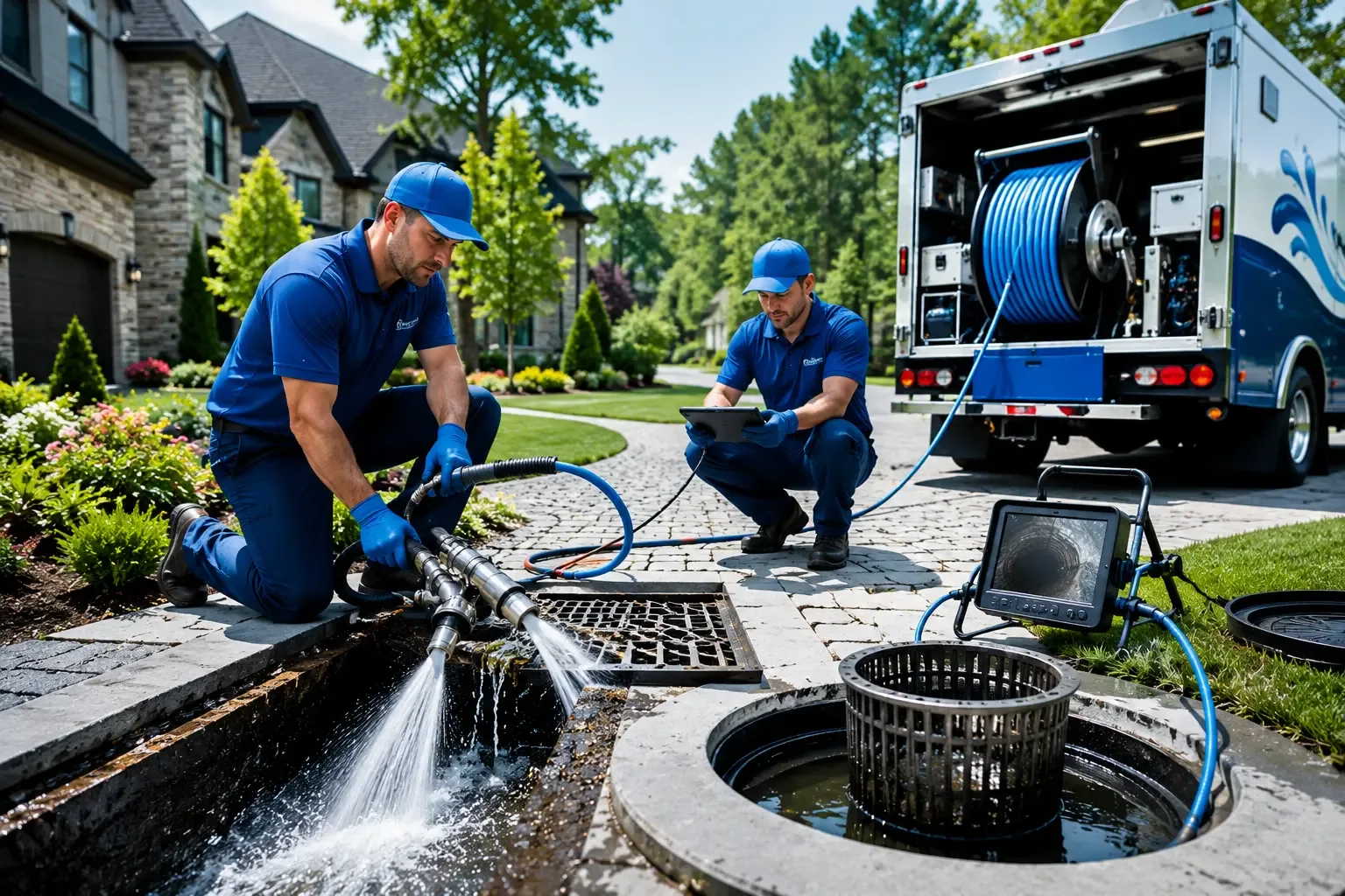Local outdoor drain cleaning professionals in Runge, TX